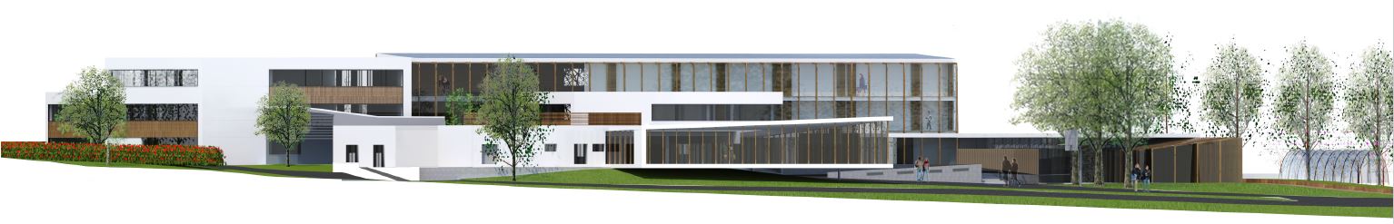 Collège Luceau-Vue3D-demarrage chantier